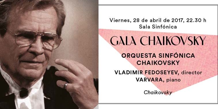 Cartel de la gala Chaikovsky a beneficio de Down Madrid