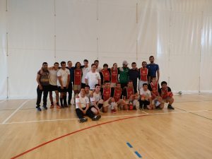Foto de equipo fútbol sala de Down Madrid