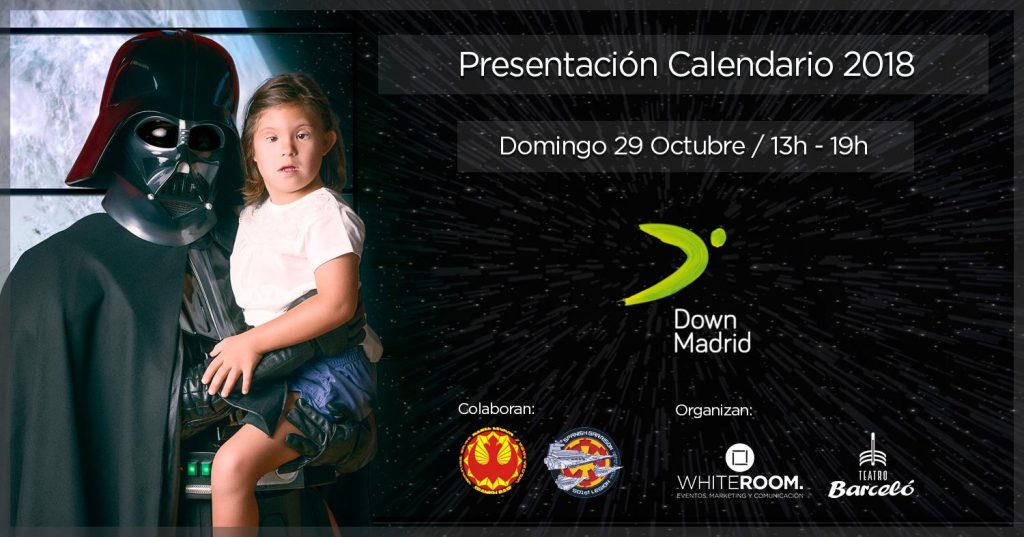 Cartel evento presentación Calendario solidario 2018