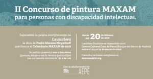 información del concurso de pintura MAXAM