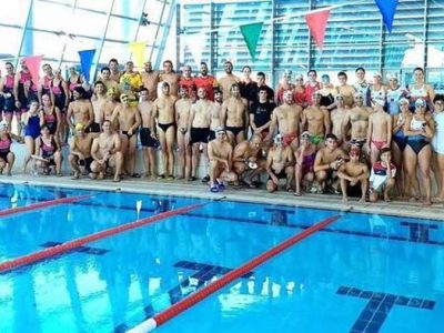 Fotografia de actividades de natación en Down Madrid