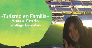 Cartel del turismo en familia de Down Madrid