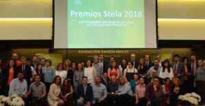 Foto de familia de los premios Stela 2018