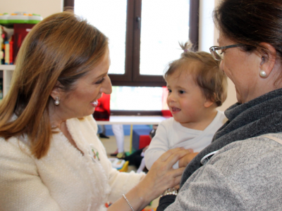 Ana Pastor visita el Centro De Educación Especial Carmen Fernández Miranda. 21 de Marzo