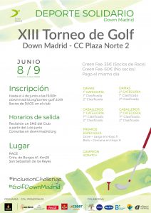 Torneo Golf Down madrid