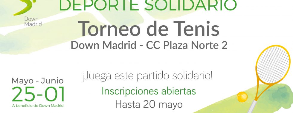 Torneo Tenis Down Madrid