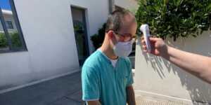 coronavirus Down Madrid