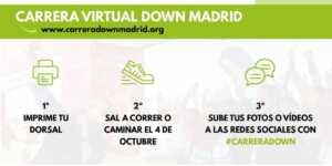 Comparte la #CarreraDown